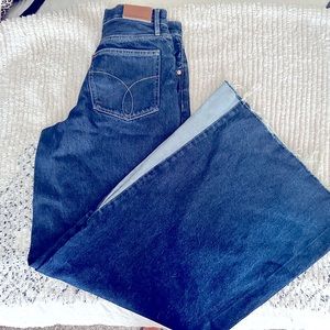 High-Rise Calvin Klein FLARE 70s style Jeans